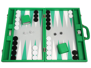 Set di Backgammon Premium da 48 x 64 cm - Verde