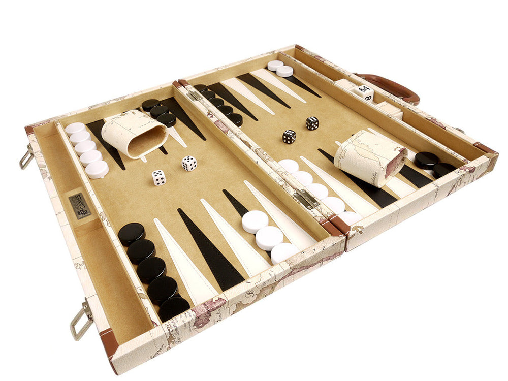 
                  
                    18-inch Map Backgammon Set - White Board - American-Wholesaler Inc.
                  
                