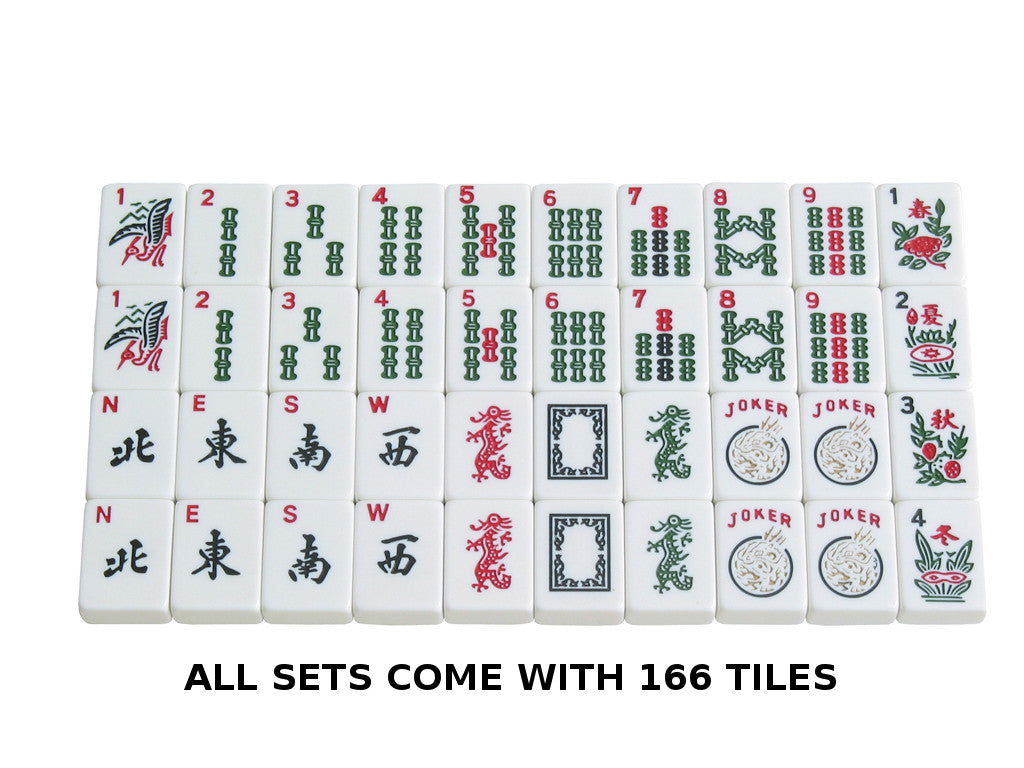 
                  
                    Soft-Sided American Mah Jongg Set by Linda Li® with White Tiles and Modern Pushers - Black Soft Bag - American-Wholesaler Inc.
                  
                