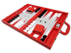 Set Backgammon Premium 40 x 53 cm - Rosso